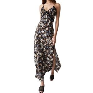 Intimately by Free People Floral Print Spaghetti Strap Maxi Slip Dress